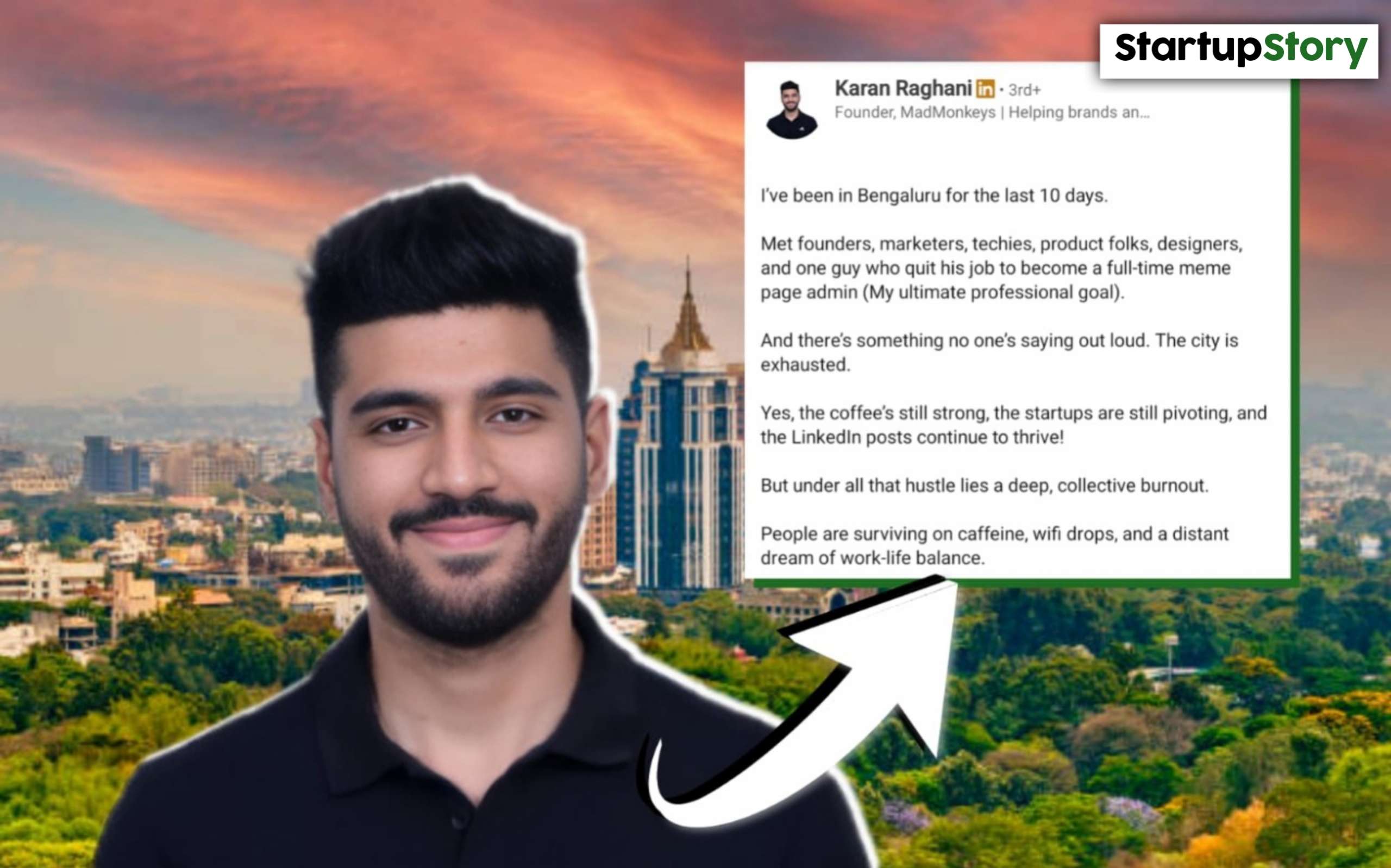 Bengaluru is Exhausted: Startup Founder Highlights the City’s Corporate Struggles